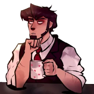 ☕️ emoji Инцидент в пиццерии Telegram sticker 24 of 120