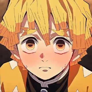 Sticker from meooww zenitsu