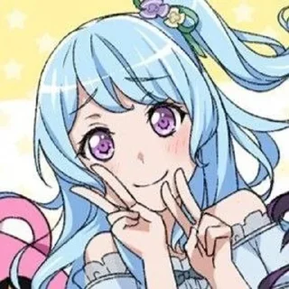 😘 emoji Bang dream Telegram sticker 24 of 112