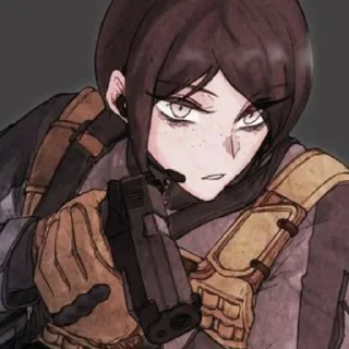 💀 emoji MUKURO IKUSABA! {@JunkoArts} Telegram sticker 5 of 30