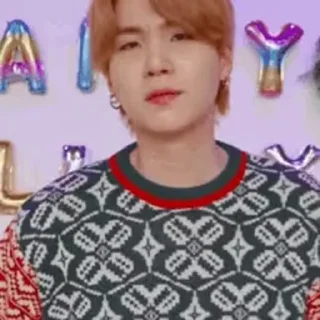 Sticker from Suga