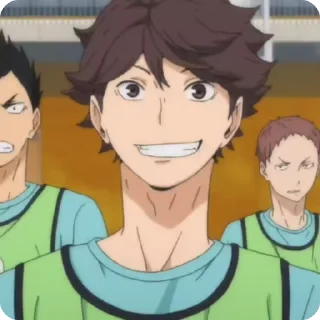 🌟 emoji .｡.:*･Oikawa ･*:.｡ | @Katsuwx Telegram sticker 8 of 48