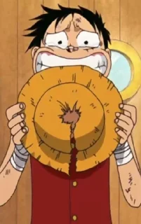 😭 emoji Luffy2 by@Loveyouluffy Telegram sticker 23 of 120