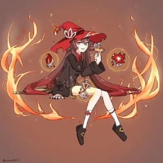 🌟 emoji Ху Таома Telegram sticker 16 of 120