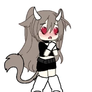 😍 emoji Гача лайф Telegram sticker 8 of 36