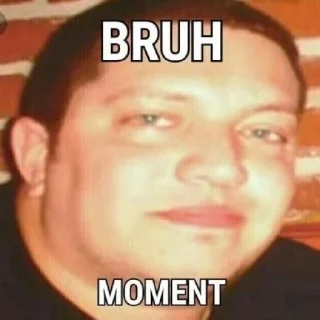 Sticker from Bruh Moment