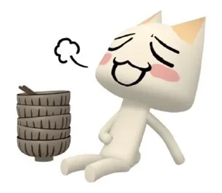 🤤 emoji Bruh kitty Telegram sticker 9 of 14