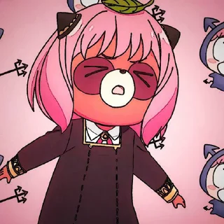 ❤️ emoji anya♡[@tatsumakixxz] Telegram sticker 6 of 31