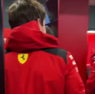 Sticker from Charles Leclerc