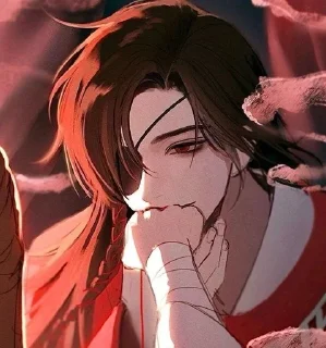 💋 emoji Hua Cheng Telegram sticker 9 of 49