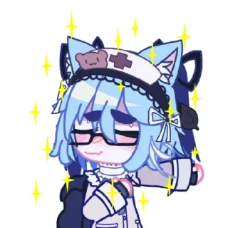 Sticker from Мэлонимоджи ^•w•^