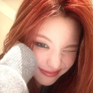 😉 emoji Yeji-fox 💌 Telegram sticker 5 of 45