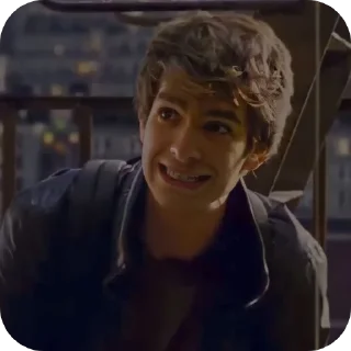 🙂 emoji Эндрю Гарфилд Telegram sticker 18 of 36