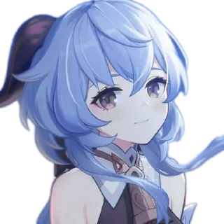 💇 emoji Genshin Impact Telegram sticker 20 of 29