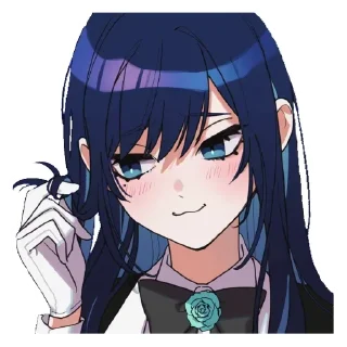 ☺ emoji ADO 💙 Telegram sticker 13 of 60