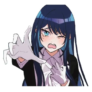 😭 emoji ADO 💙 Telegram sticker 6 of 60