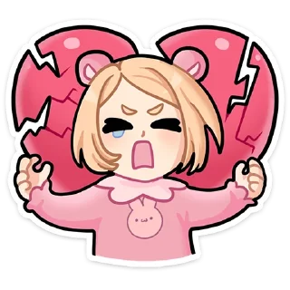 💔 emoji Нана (@TgSticker) Telegram sticker 10 of 48
