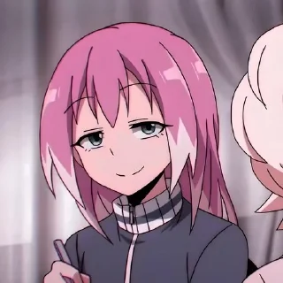 😏 emoji Нана @anime_sticks Telegram sticker 14 of 20