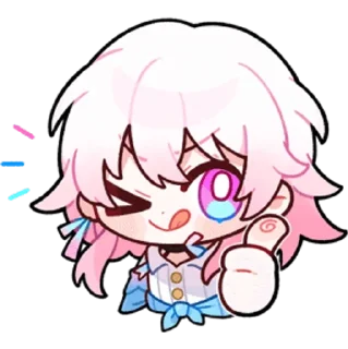 😄 emoji March 7th Telegram sticker 5 of 17