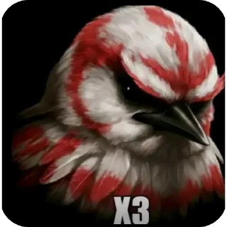 🐦 emoji Белые птички Telegram sticker 13 of 116