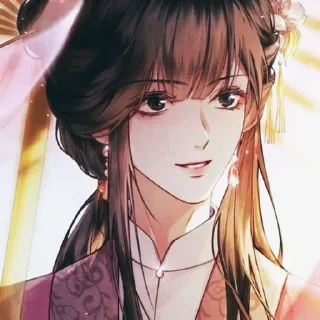 Sticker from qihua👩🏻‍❤️‍💋‍👩🏻🌸⚔️ :: @Xie_Mei
