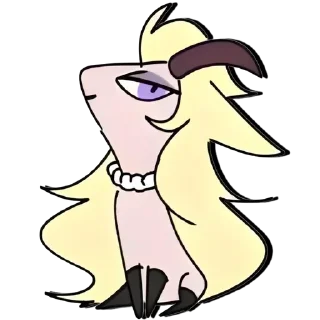 🎀 emoji Коты Отель Хазбин ➩ @Earth928B Telegram sticker 13 of 20