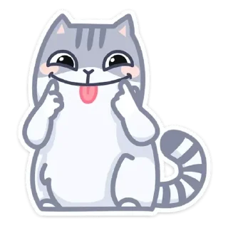 💚 emoji серый персик Telegram sticker 16 of 30