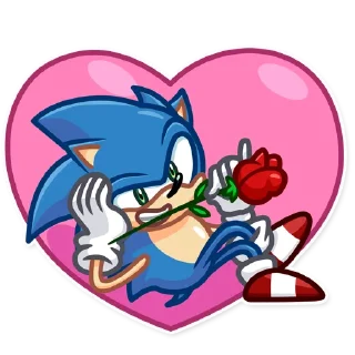 😏 emoji Sonic Telegram sticker 22 of 30