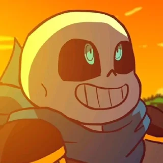 🤩 emoji Blue!sans underverse ✿ @Ruzi_heh Telegram sticker 1 of 34