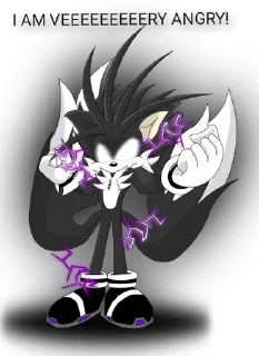 👿 emoji Sonic stickers Telegram sticker 10 of 27