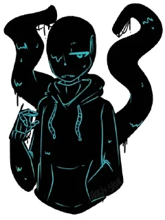 🌟 emoji Nightmare Sans Telegram sticker 21 of 39