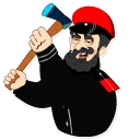 ⛏ emoji Белый Светоч Telegram sticker 14 of 38