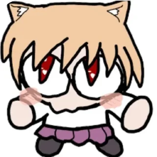 ☺ emoji Neco Arc @AbbiStik Telegram sticker 21 of 47