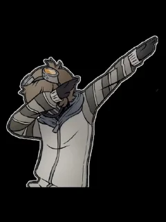 ✊ emoji Hey Masky Telegram sticker 8 of 50