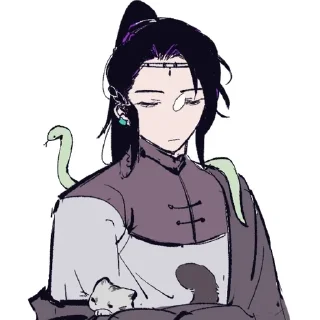 🐍 emoji 七爷 Telegram sticker 20 of 66