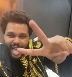 🤪 emoji The Weeknd Telegram sticker 8 of 24