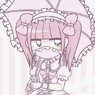 🎀 emoji menhera @usagihospital Telegram sticker 19 of 45