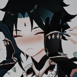 😳 emoji Xiao love Telegram sticker 16 of 18