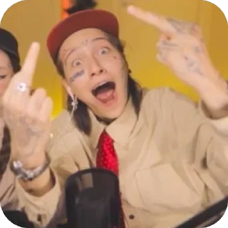 🖕 emoji KITANAхKAPLAN Telegram sticker 9 of 111