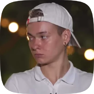 🫠 emoji пацанки 7🖤 Telegram sticker 8 of 25