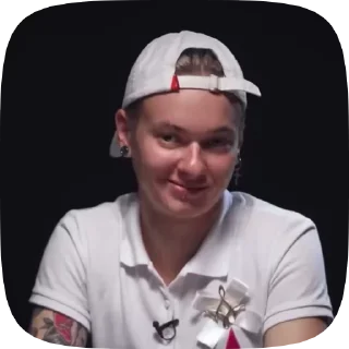 🤷‍♀️ emoji пацанки 7🖤 Telegram sticker 14 of 25
