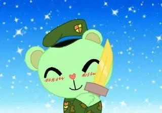 😊 emoji Флиппи крут Telegram sticker 22 of 120