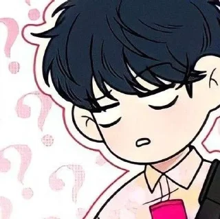❓ emoji •Go Eun-Hyuk• Telegram sticker 15 of 120