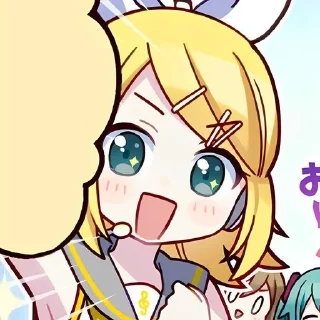 Sticker from rin!!!