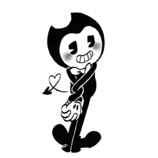 💕 emoji Bendyyyฅ⁠^⁠•⁠ﻌ⁠•⁠^⁠ฅ Telegram sticker 15 of 101