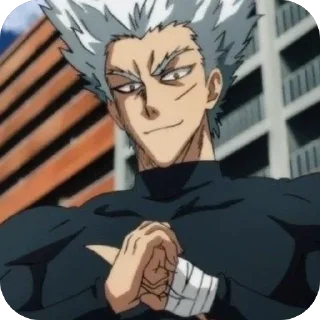 👊 emoji Garou ➩ @Earth928B Telegram sticker 12 of 45