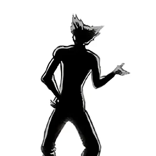 👋 emoji Garou Telegram sticker 16 of 35