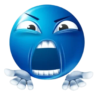 😫 emoji Я не токсик Telegram sticker 16 of 60