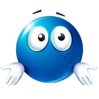 🙁 emoji Я не токсик Telegram sticker 8 of 60
