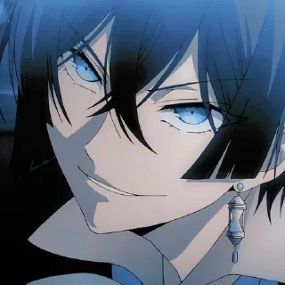 😏 emoji Мемуары ванитаса @anime_sticks Telegram sticker 7 of 20
